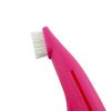 Puppy Finger Toothbrush Dogs Teeth Best Dental Care Cat Finger brush Dental Hygiene Teeth Grooming Brushes for Oral Cleaning - pink