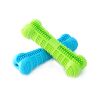 Chew Toy Stick Dog Toothbrush with Toothpaste Reservoir Natural Rubber Dog Dental Chews Care Dog Toys Bone for Pet Teeth Cleaning - Green